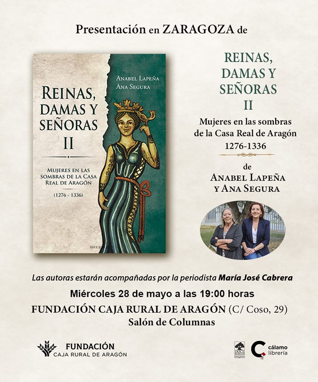 Ana Segura y Anabel Lapeña presentan Reinas, damas y señoras II.